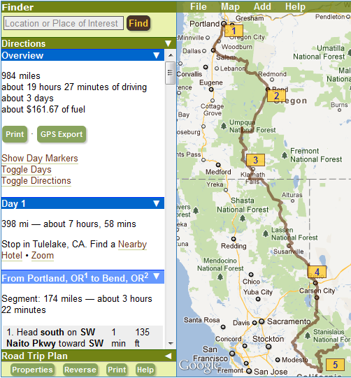 free road trip planner free road trip planner