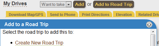 Plan your road trips by customizing hundreds of myscenicdrives.com Scenic Drives and Points of Interest.
