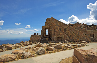 Crest House at Mount Evans Summit