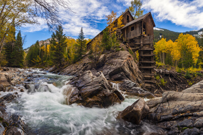 The iconic Crystal Mill