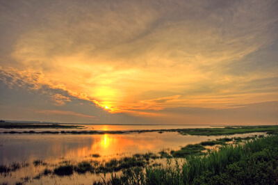 Sunrise at Bombay Hook Wildlife Refuge