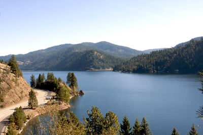 Lake Coeur d’Alene | Idaho Scenic Drives on myscenicdrives.com Lake Coeur d’Alene | Idaho Scenic Drives on myscenicdrives.com