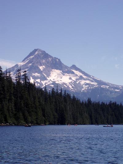 The majestic Mount Hood