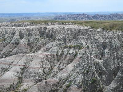 The hills of the Badlands.