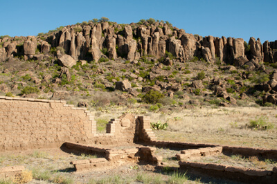 mountains davis loop fort texas scenic historic national site ruins