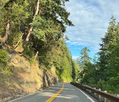 Bellingham Bay from Chuckanut Drive
