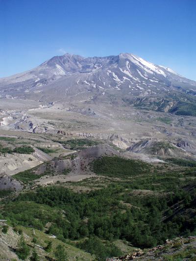 Mount Saint Helens from Johnston Ridge Observatory.