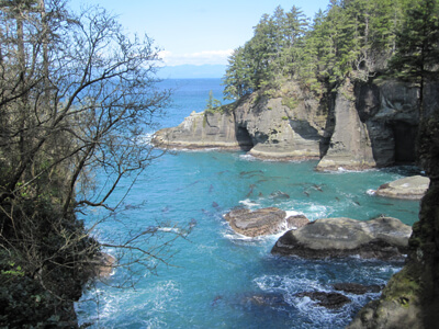 The Washington Pacific Coast at Neah Bay