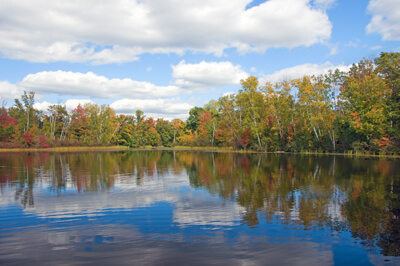 Early autumn in the Northwoods